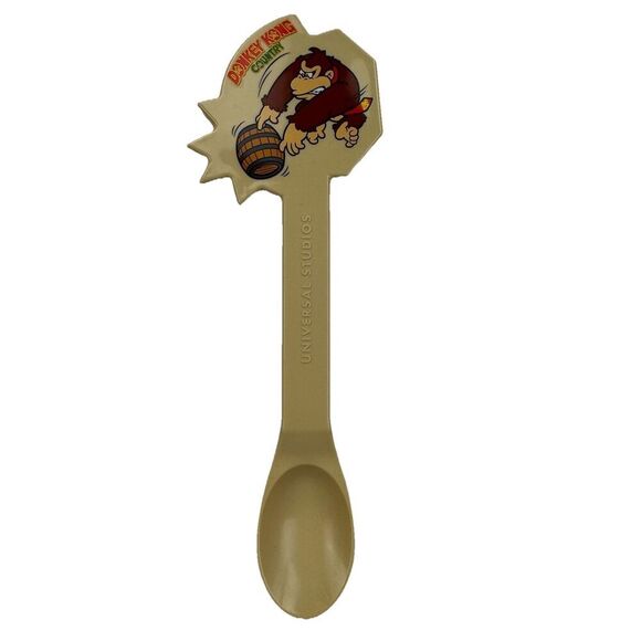 Donkey Kong Spoon Universal Epic Universe Limited Edition Super Nintendo World - Picture 1 of 7